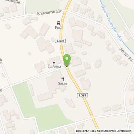 Standortübersicht der Tankstelle Tacke Familienholding GmbH & Co. Kg in 48431 Rheine