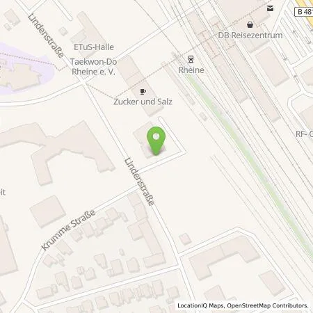 Standortübersicht der Tankstelle Tacke Familienholding GmbH & Co. Kg in 48431 Rheine