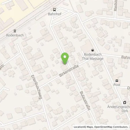 Standortübersicht der Tankstelle Roger Kießling in 63517 Rodenbach