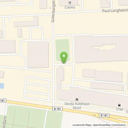 Standortübersicht der Tankstelle Volkswagen Automobile Leipzig GmbH in 04178 leipzig
