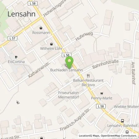 Standortübersicht der Tankstelle Jörg Storath e.K. in 23738 Lensahn