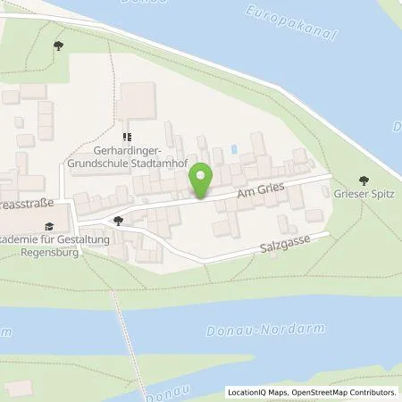 Standortübersicht der Tankstelle Michael Löw in 93059 Regensburg