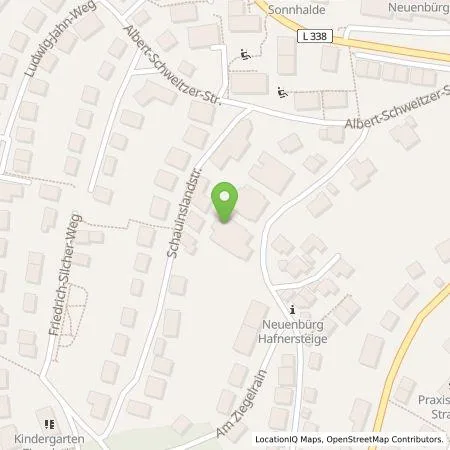 Standortübersicht der Tankstelle Sachverständigenbüro für Elektrotechnik Wolfinger in 75305 Neuenbürg