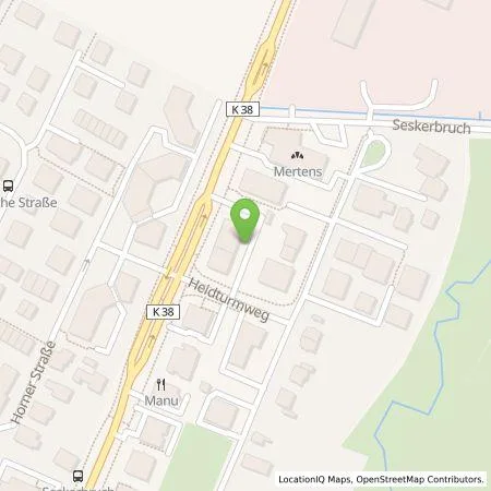 Standortübersicht der Tankstelle Glockenbach Gebäudedienste GmbH in 33100 Paderborn