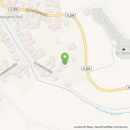 Standortübersicht der Tankstelle Bernd Schmidt in 63667 Nidda (Eichelsdorf)