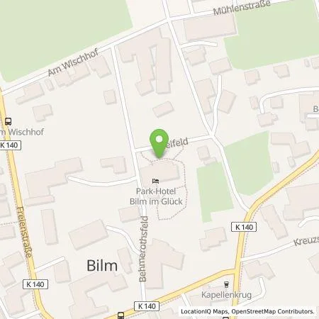 Standortübersicht der Tankstelle Parkhotel Bilm im Glück GmbH in 31319 Sehnde