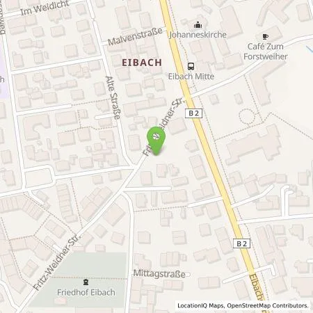 Standortübersicht der Tankstelle Schwarzer Adler GbR in 90451 Nürnberg