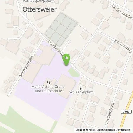 Standortübersicht der Tankstelle Gemeinde Ottersweier in 77833 Ottersweier