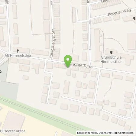 Standortübersicht der Tankstelle Anwaltskanzlei E. Korkmaz in 31137 Hildesheim