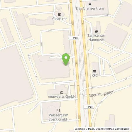 Standortübersicht der Tankstelle OCW Marketing & Management GmbH in 30179 Hannover