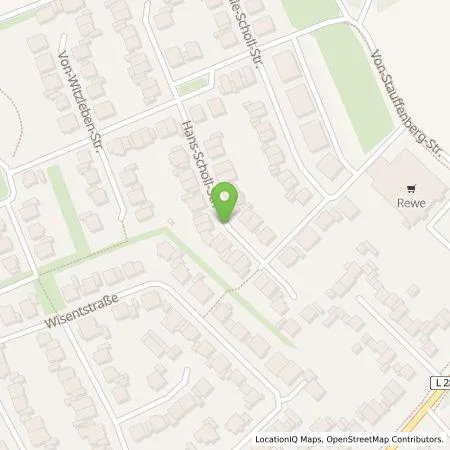 Standortübersicht der Tankstelle Ingenieurbüro Dr. Ole Janssen in 41540 Dormagen