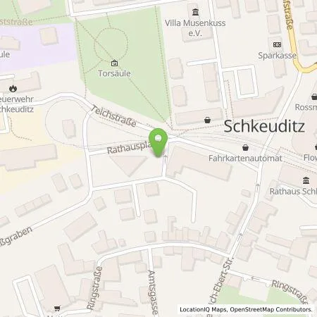 Standortübersicht der Tankstelle Stadtwerke Schkeuditz GmbH in 04435 Schkeuditz