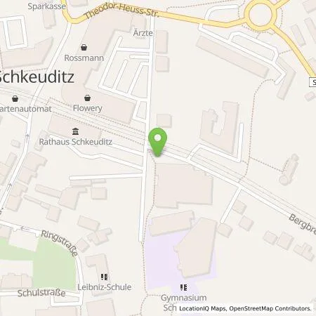 Standortübersicht der Tankstelle Stadtwerke Schkeuditz GmbH in 04435 Schkeuditz