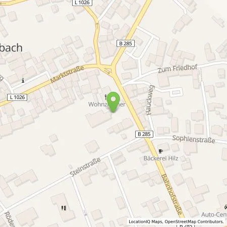 Standortübersicht der Tankstelle Rhöner Botschaft GmbH in 36466 Dembach