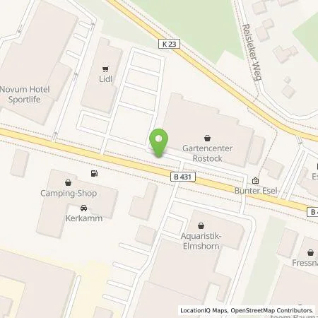 Standortübersicht der Tankstelle Stadtwerke Elmshorn in 25337 Elmshorn