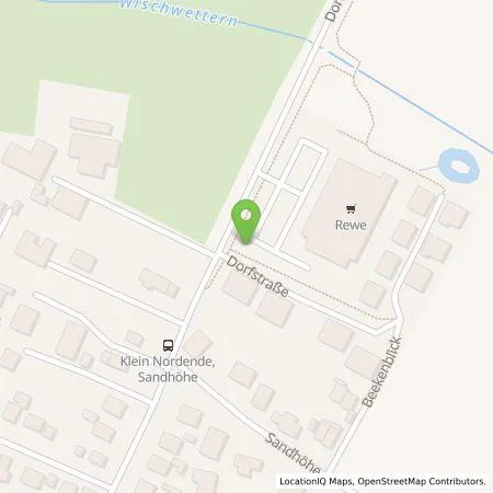 Standortübersicht der Tankstelle Stadtwerke Elmshorn in 25336 Klein Nordende