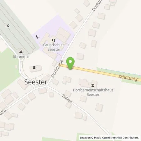 Standortübersicht der Tankstelle Stadtwerke Elmshorn in 25370 Seester