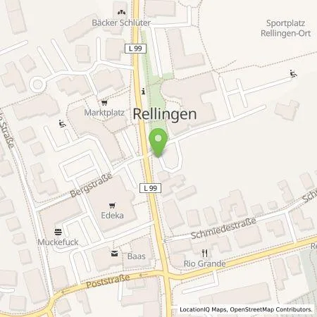 Standortübersicht der Tankstelle Stadtwerke Elmshorn in 25462 Rellingen