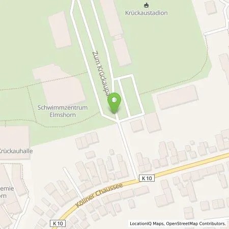 Standortübersicht der Tankstelle Stadtwerke Elmshorn in 25337 Elmshorn