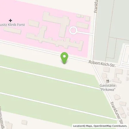 Standortübersicht der Tankstelle Stadtwerke Forst GmbH in 03149 Forst