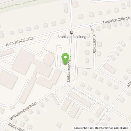 Standortübersicht der Tankstelle Stadtwerke Forst GmbH in 03042 Cottbus