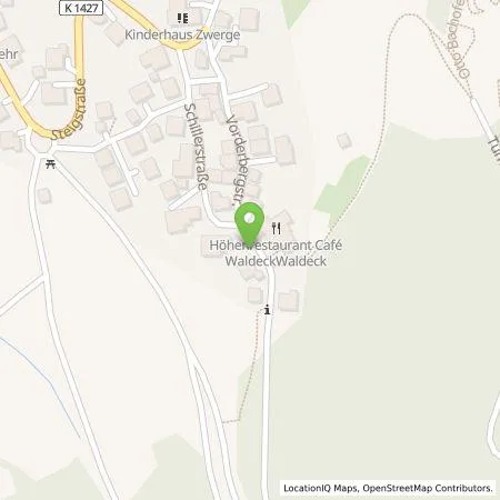 Standortübersicht der Tankstelle Waldeck Moll GmbH in 73101 Aichelberg