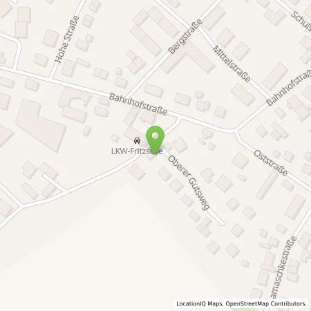 Standortübersicht der Tankstelle Gerry Ditscher in 09232 Hartmannsdorf