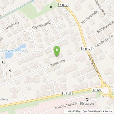 Standortübersicht der Tankstelle Andreas Tinter in 71711 Steinheim an der Murr