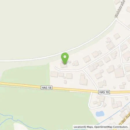 Standortübersicht der Tankstelle Sergius Scher in 97514 Oberaurach