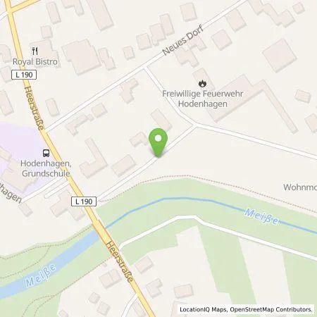 Standortübersicht der Tankstelle Samtgemeinde Ahlden in 29693 Hodenhagen