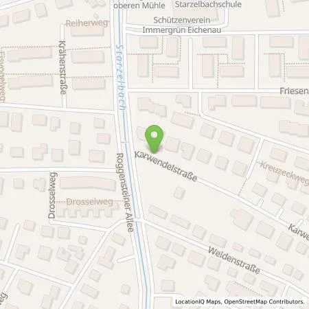 Standortübersicht der Tankstelle Jens Wolf in 82223 Eichenau