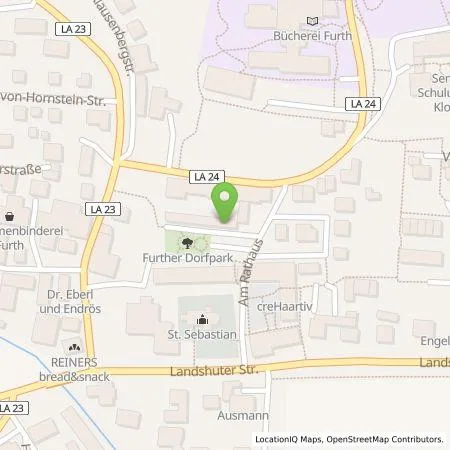 Standortübersicht der Tankstelle SoLaR GmbH in 84095 Furth