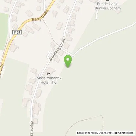 Standortübersicht der Tankstelle WaGa GmbH in 56812 Cochem