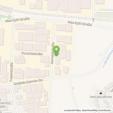 Standortübersicht der Tankstelle Tittmann Solar GmbH in 71394 Kernen