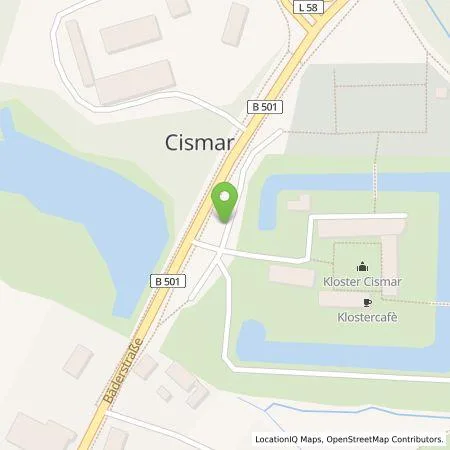 Standortübersicht der Tankstelle Gemeinde Grömitz in 23743 Grömitz/Cismar