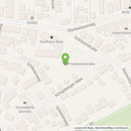 Standortübersicht der Tankstelle Gemeinde Grömitz in 23743 Grömitz