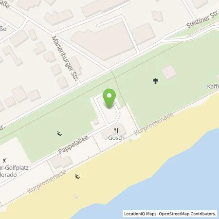 Standortübersicht der Tankstelle Gemeinde Grömitz in 23743 Grömitz