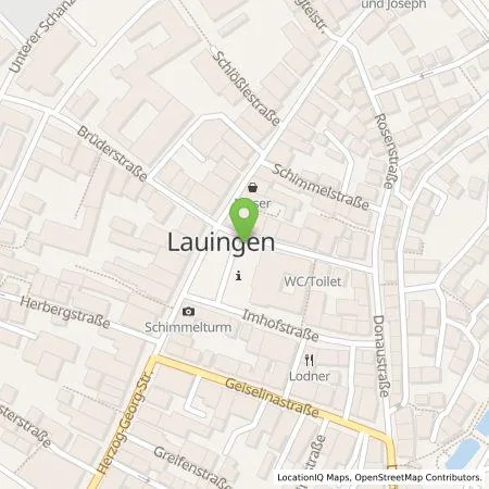 Standortübersicht der Tankstelle DSDL Heimatenergie GmbH in 89415 Lauingen (Donau)