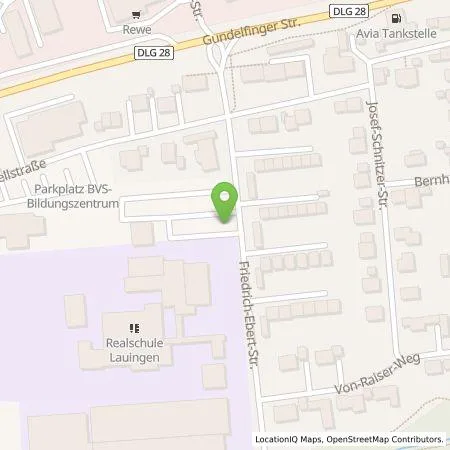 Standortübersicht der Tankstelle DSDL Heimatenergie GmbH in 89415 Lauingen (Donau)