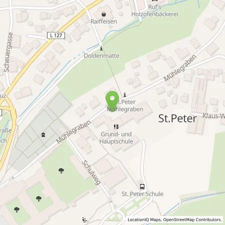 Standortübersicht der Tankstelle Bürger Energie St. Peter eG in 79271 St. Peter