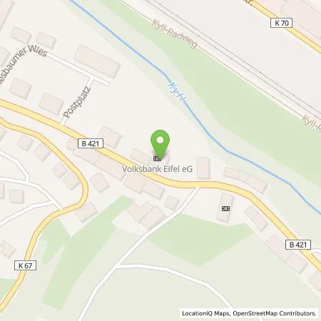 Standortübersicht der Tankstelle Eifelville GmbH in 54584 Jünkerath