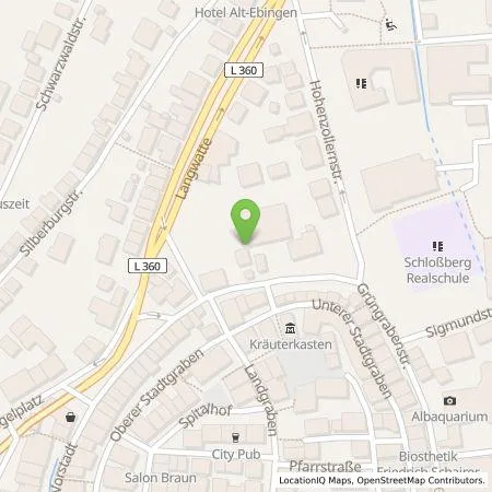 Standortübersicht der Tankstelle Stadt Albstadt, KdöR (Körperschaft des öffentlichen Rechts) in 72458 Albstadt