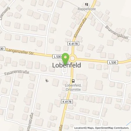 Standortübersicht der Tankstelle Gemeinde Lobbach in 74931 Lobbach