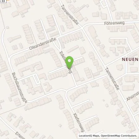 Standortübersicht der Tankstelle John Funk in 41470 Neuss