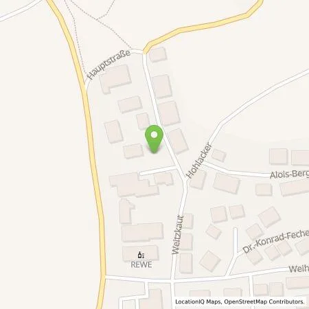 Standortübersicht der Tankstelle KmH Werbung und Kommunikation GmbH in 63864 Glattbach