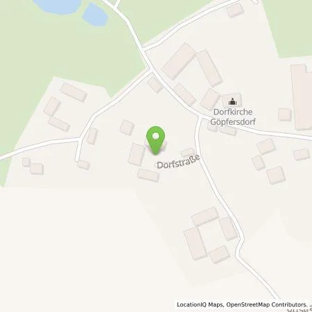 Standortübersicht der Tankstelle Natur-Energie Andre Fritzsche (Einzelfirma) in 04618 Göpfersdorf