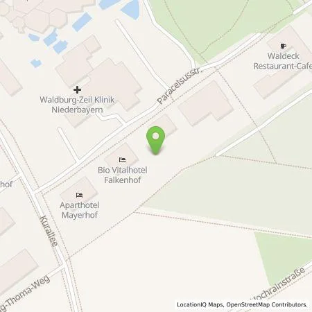 Standortübersicht der Tankstelle Appartementhaus zur Europa-Therme in 94072 Bad Füssing