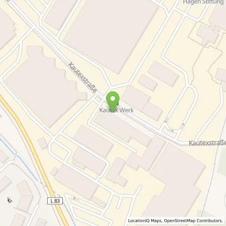 Standortübersicht der Tankstelle KAUTEX-TEXTRON GmbH & CO. KG in 53229 Bonn