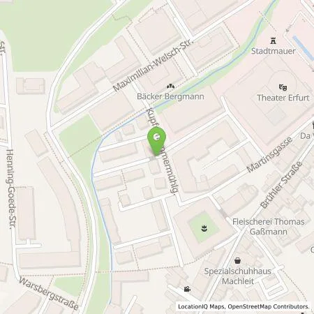 Standortübersicht der Tankstelle SWE Energie GmbH in 99084 Erfurt