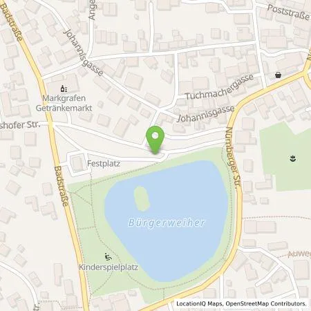 Standortübersicht der Tankstelle N-ERGIE Aktiengesellschaft in 91220 Schnaittach